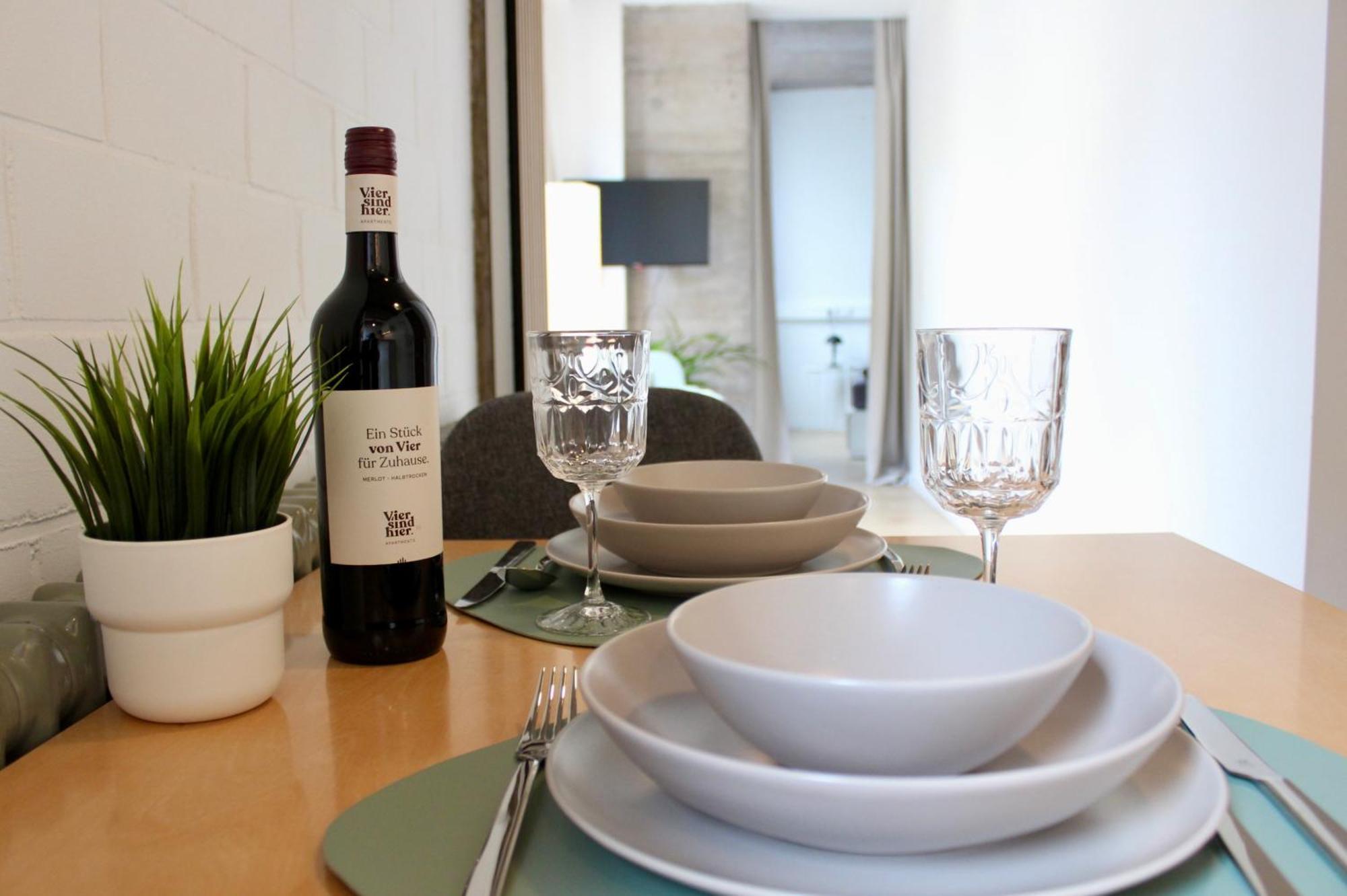 Vier Sind Hier Apartments 로뜨바일 외부 사진